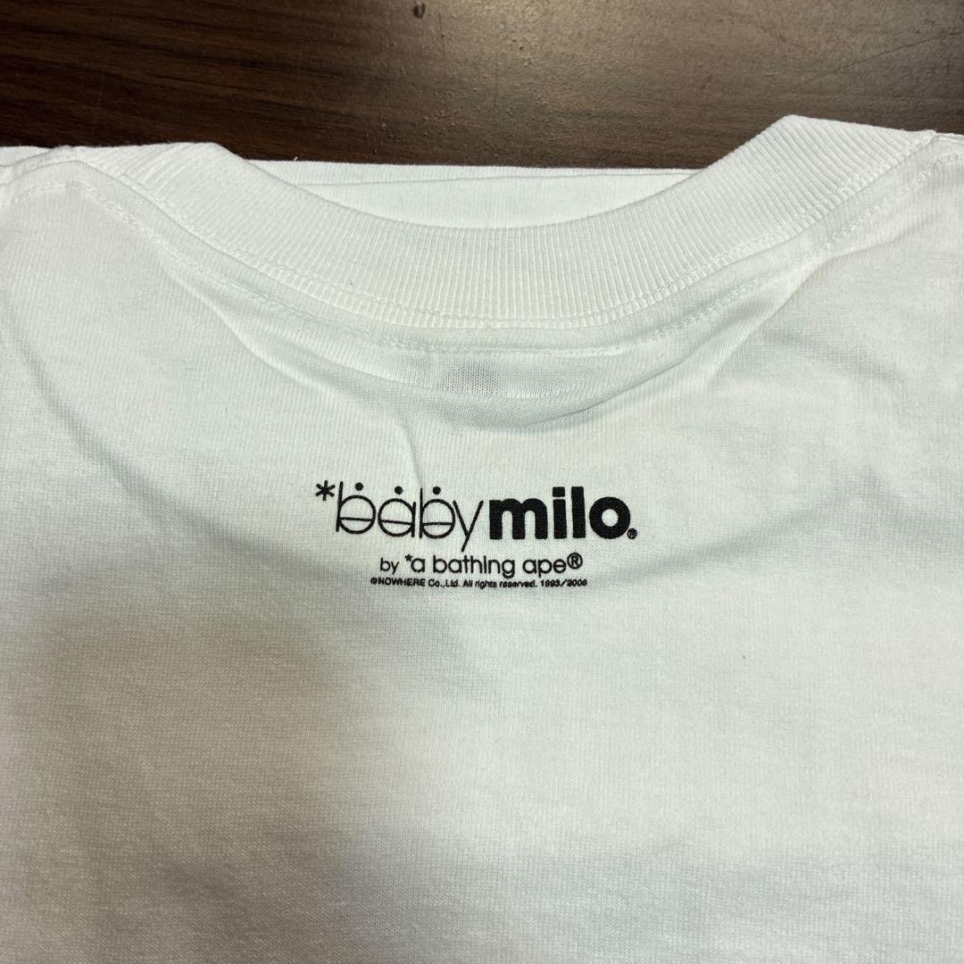 baby milo 非売品Tシャツ 当時物 ape