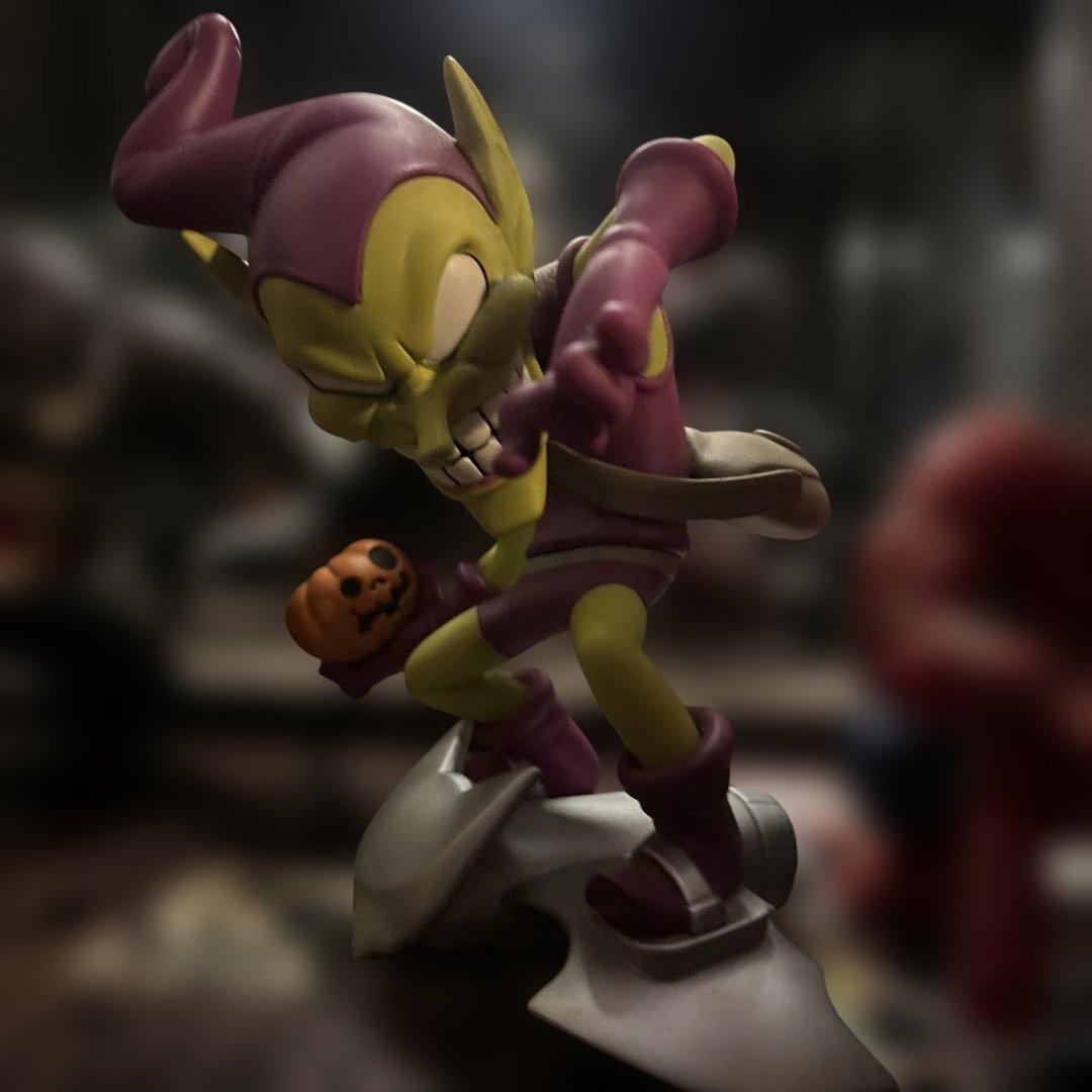 スパイダーマン ヴェノム グリーンゴブリン フィギュアセット