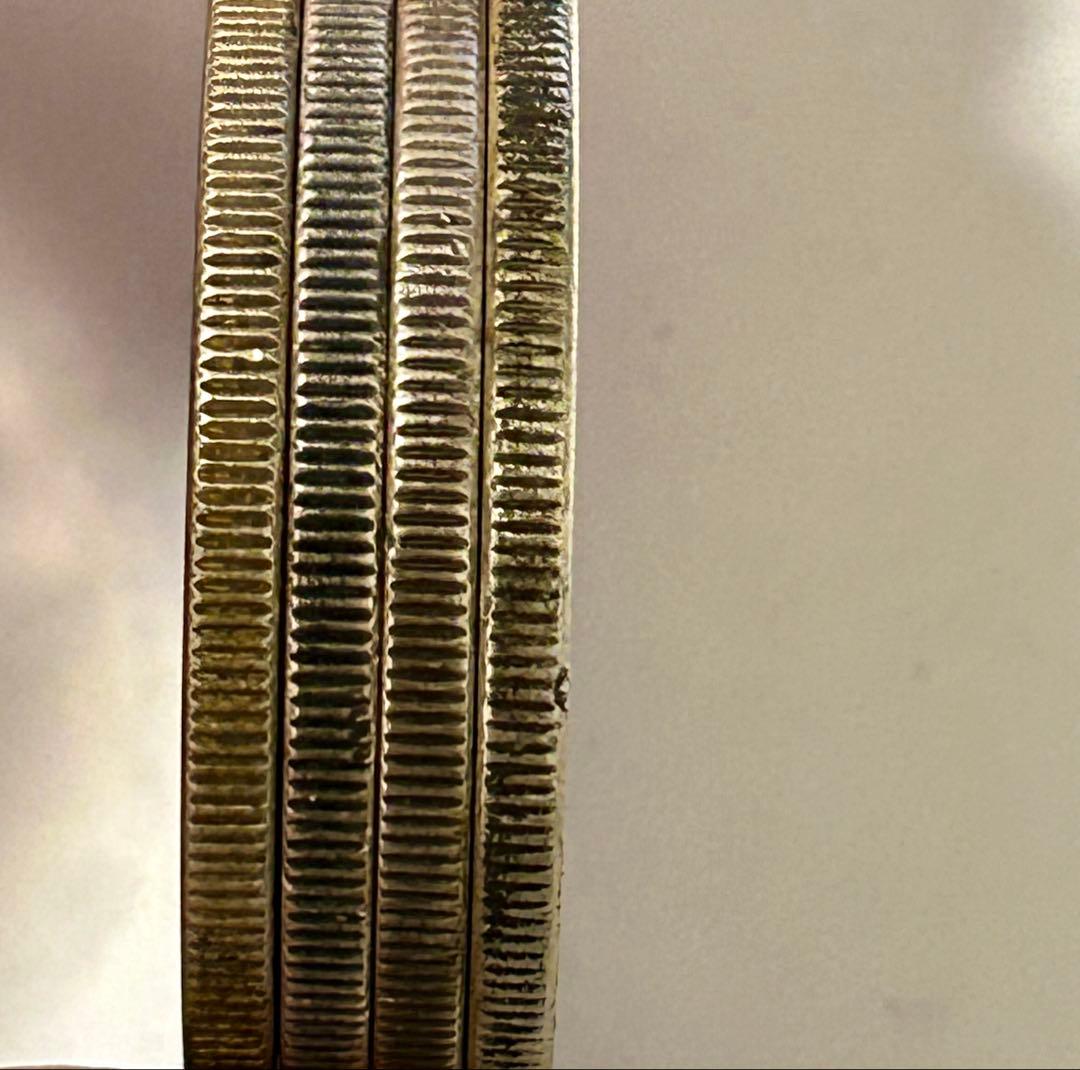 1円銀貨4枚セット 明治27・28・36・45年 一圓銀貨　円銀