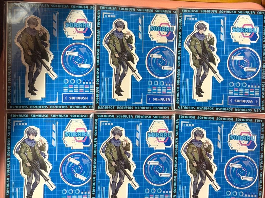 6点セット そらる そまうさ 新年会 正月 アクリルスタンド