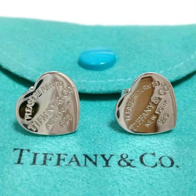 TIFFANY ティファニー リターントゥ ハート ピアス シルバー