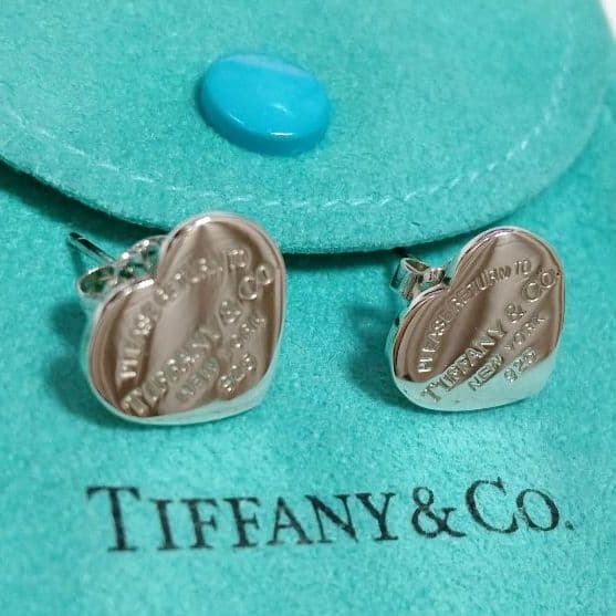 TIFFANY ティファニー リターントゥ ハート ピアス シルバー