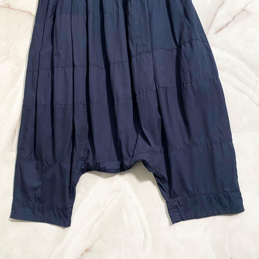 A16636 美品 トリココムデギャルソン 14ss サルエルバルーンパンツ 紺