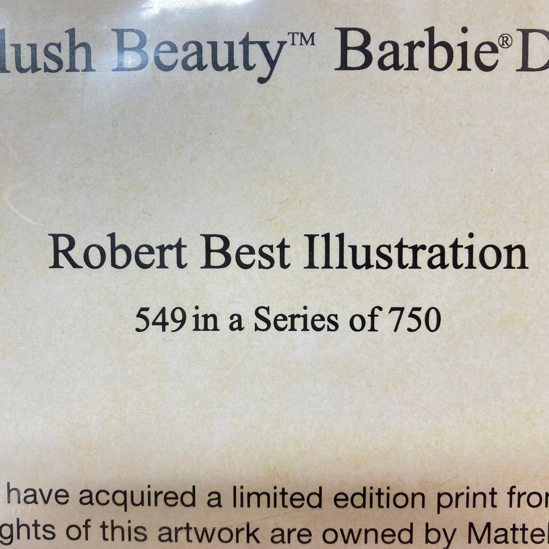 ブラッシュビューティー /バービードール/ロバートベスト イラストレーション