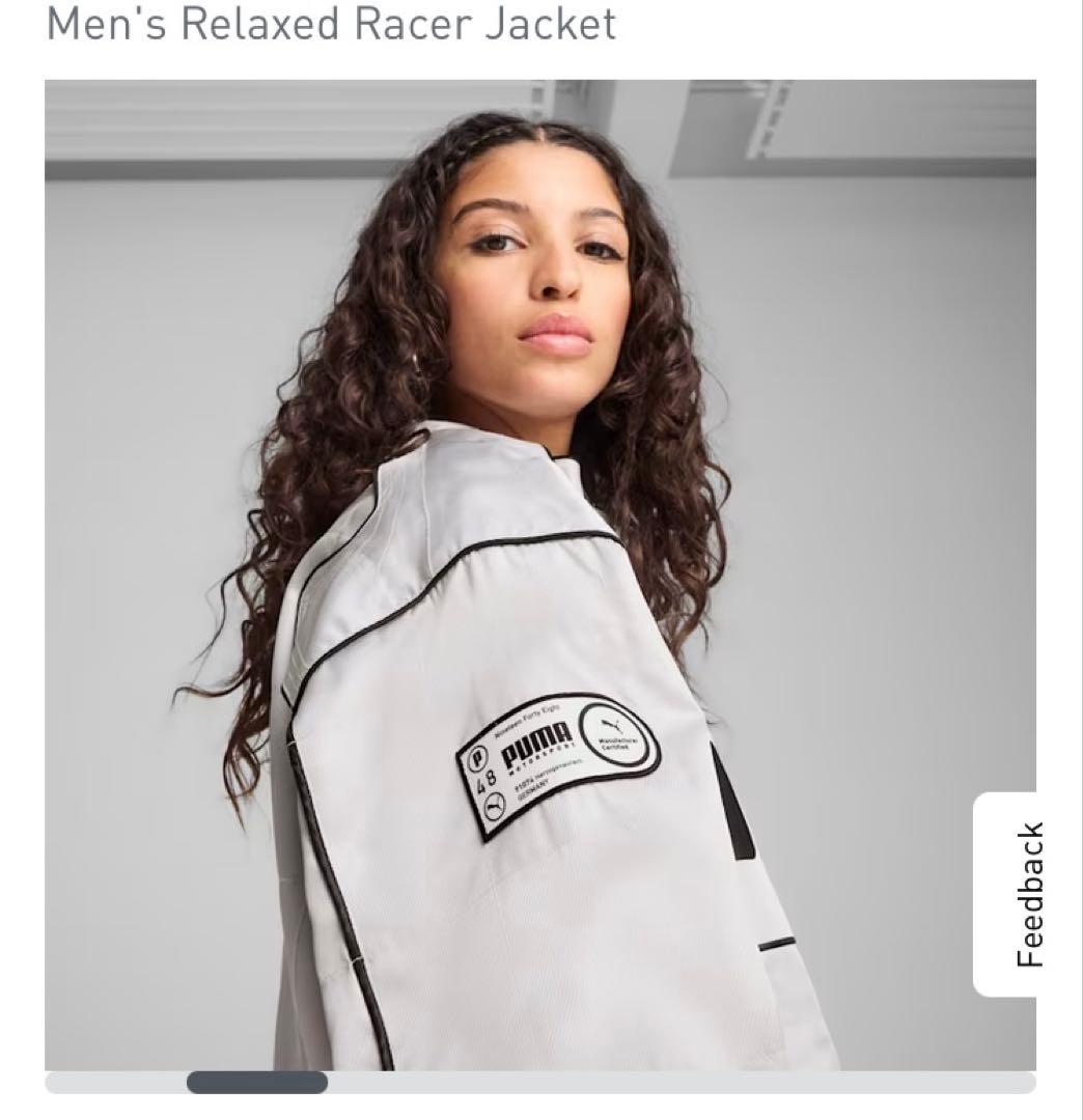 【新品】PUMA ユニセックスアーカイブシーズナル リラックスレーサージャケット