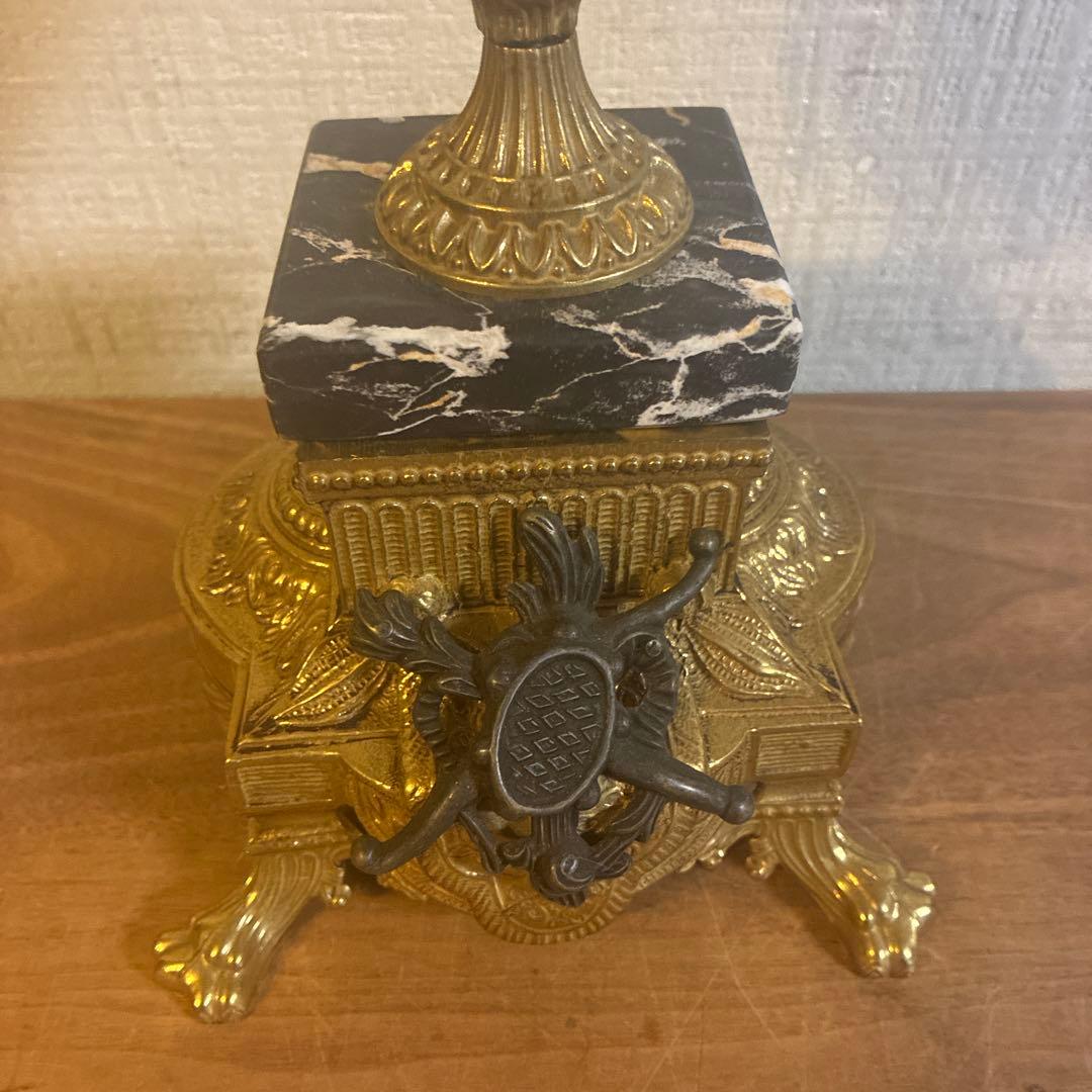 アンティーク イタリア製 7灯 キャンドルスタンド 蝋立て 燭台 曲がり有