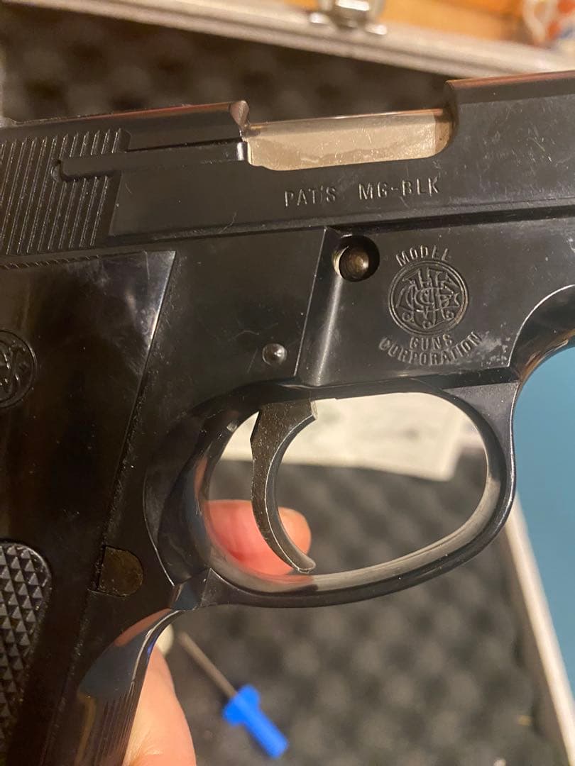 SPG規格適合 モデルガンMGC SW59 火薬ケース付き