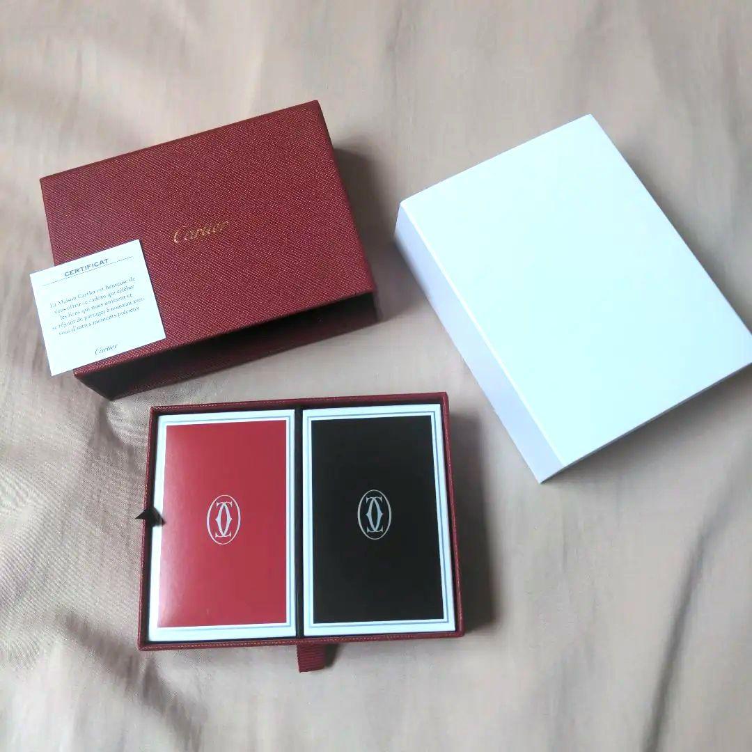 Cartier トランプセット 赤と黒