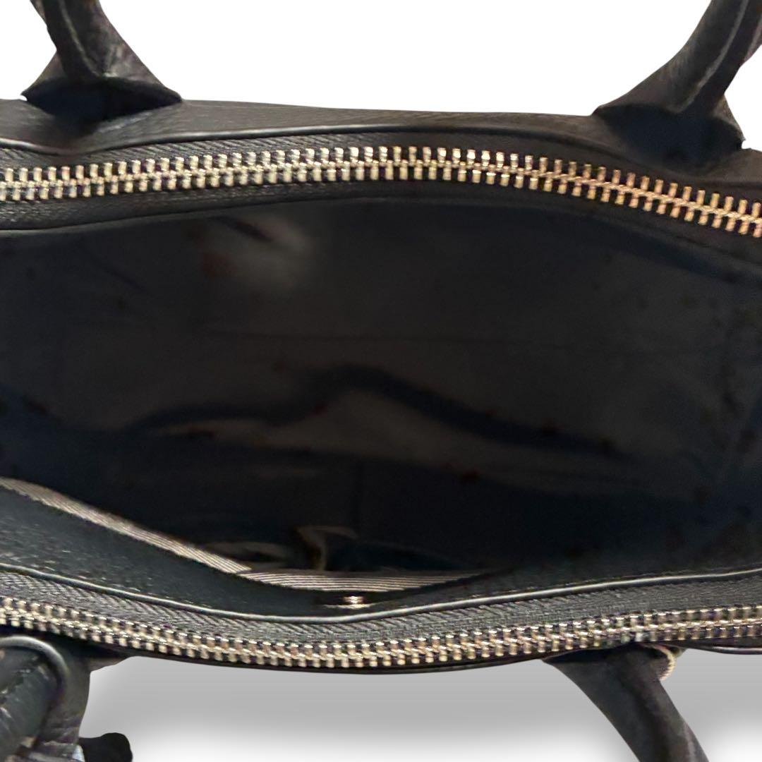 新品タグ　ヘイニ　オリエット　2way ショルダーバッグ　ブラック　レザー