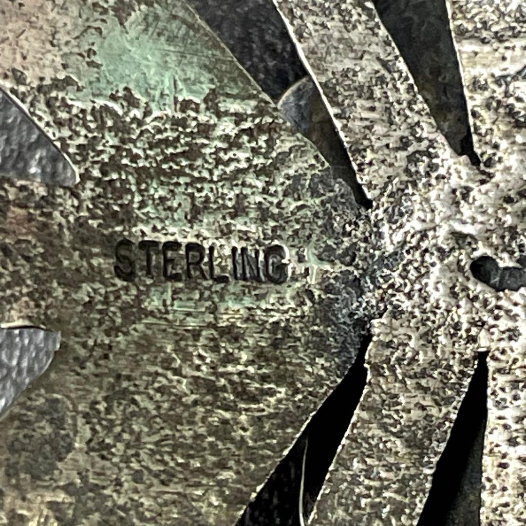 ナバホ族 アーロンアンダーソン ターコイズ SILVERバングル