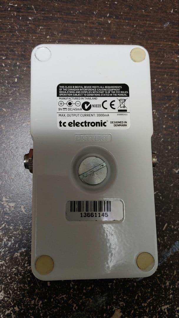 tc electronic polytune 初代 エフェクター チューナー