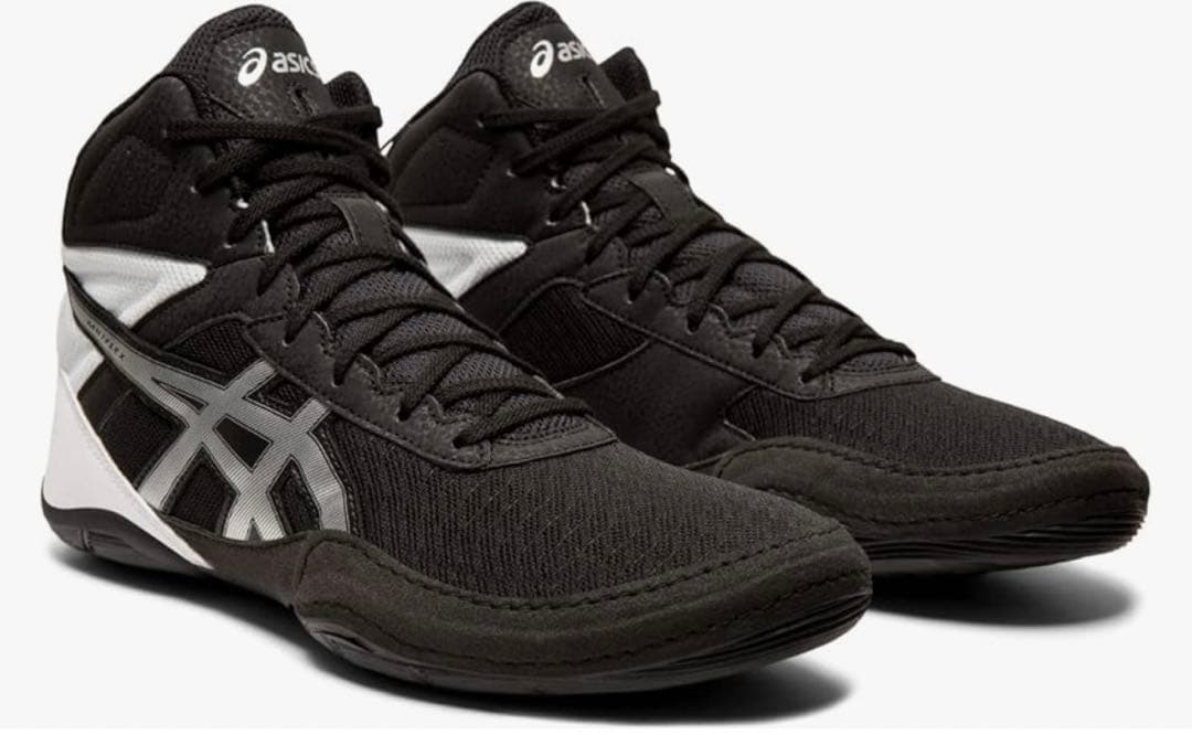 ASICS ボクシング用 ハイカットシューズ 黒/白