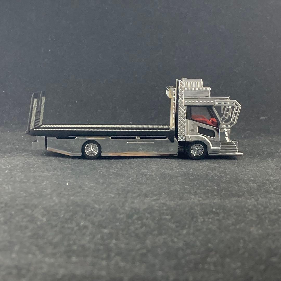 送料込　1/64 Micro Turbo PEAKO デコトラ　積載車
