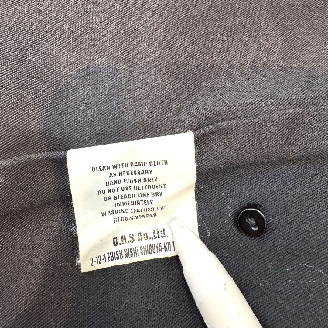 rats ブラック レザー ジャケット L テンダーロイン