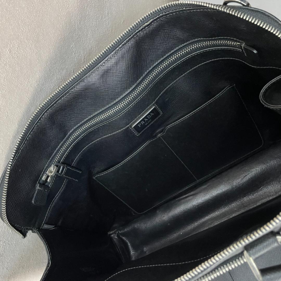PRADA ビジネスバッグ プラダ 2way ハンドバッグ VR0078 黒