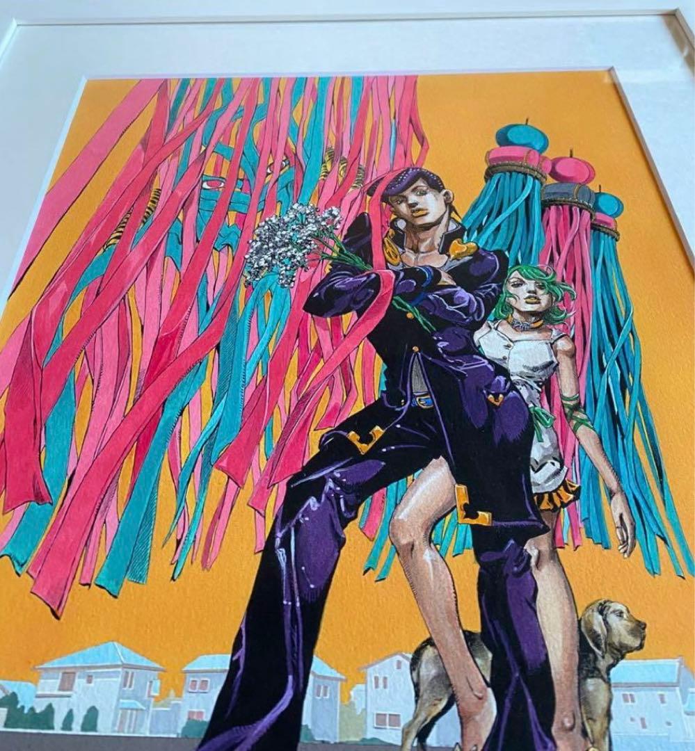 ジョジョの奇妙な冒険ダイヤモンドは砕けない JOJO展 限定 複製原画 東方仗助