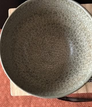 3053 高麗青磁 海晴窯 鄭正黙作 粉青菊花紋 茶碗 茶具 茶道