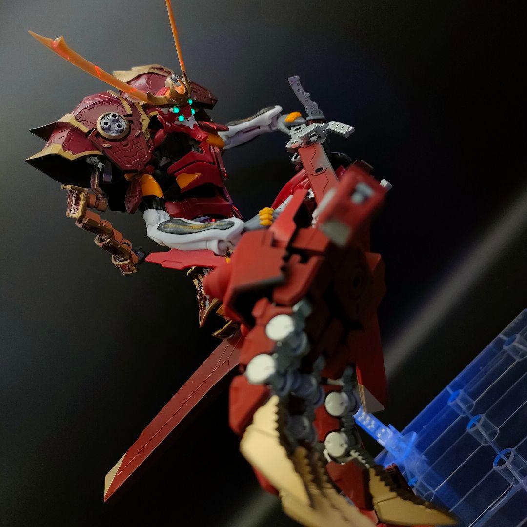 エヴァンゲリオン　弐号機 RG　和武装　アスカ　【全塗装完成】
