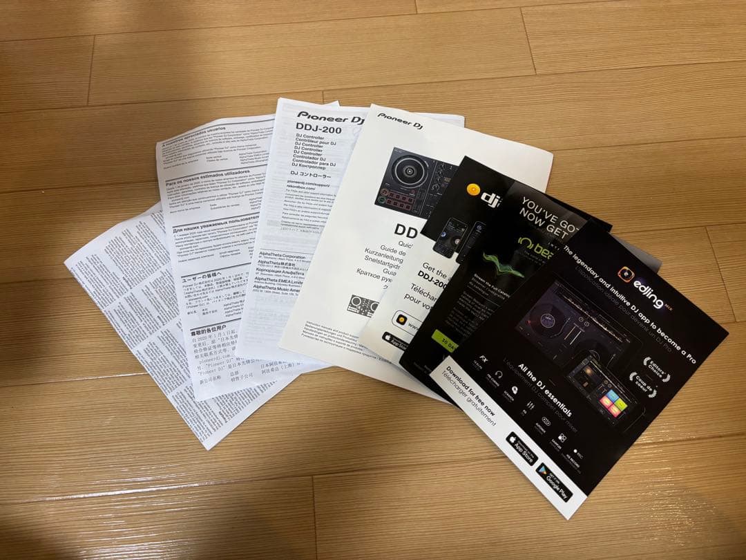 【完備品】Pioneer DJ DDJ-200 DJコントローラー　23年製
