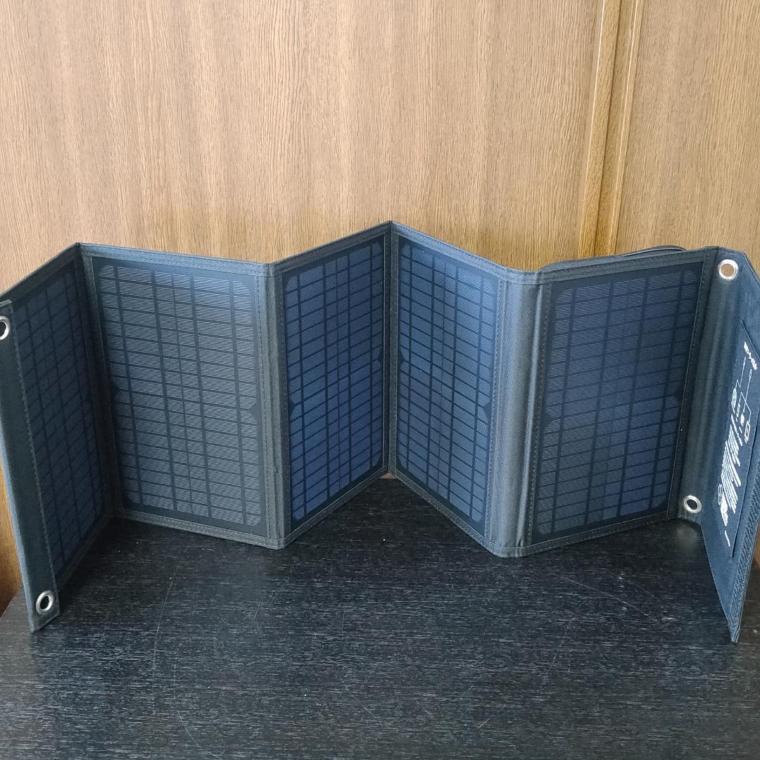 富士倉　ソーラーパネル付きポータブルバッテリー　BA-150SS　防災　キャンプ