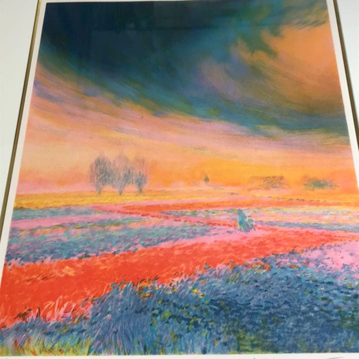 クロード・マヌキアン作　「暮れなずむ家路」