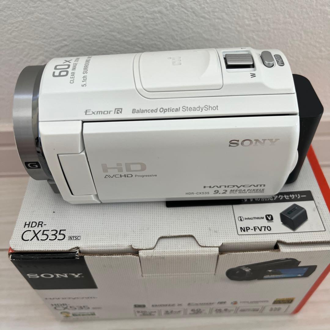 ビデオカメラ SONY Handycam HDR-CX535