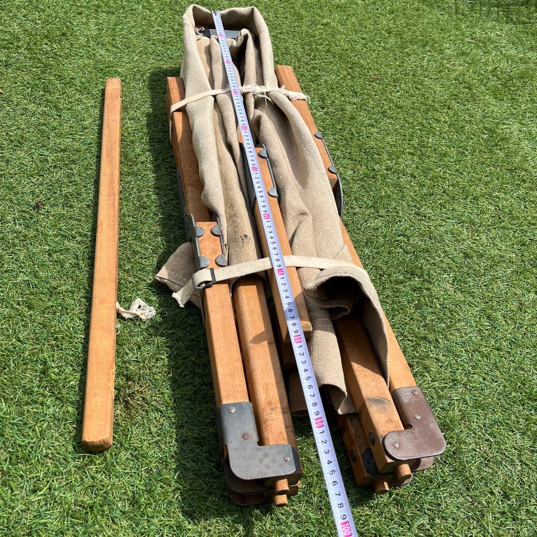 ヴィンテージ軍折りたたみコット