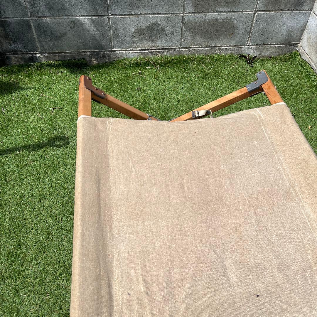 ヴィンテージ軍折りたたみコット