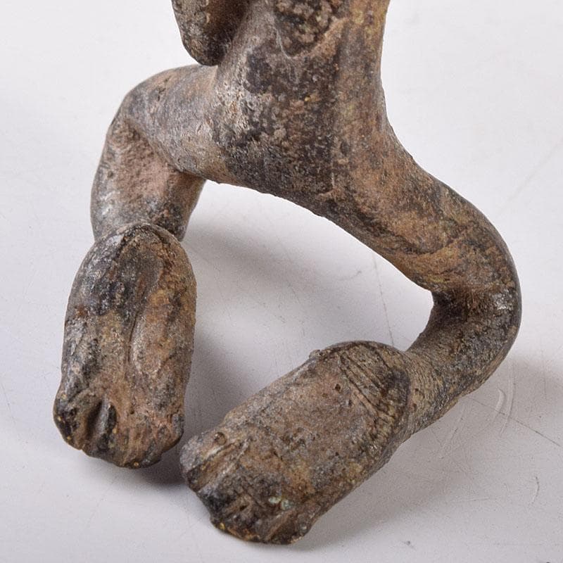 中国　古銅青銅　人物像　置物　3点まとめて　V　R8527