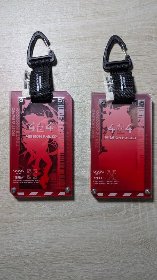 アークナイツ ウィシャデル 通行認証andケース付き