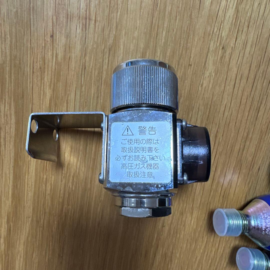 ビールサーバー用ミニガス減圧弁&ガスホース