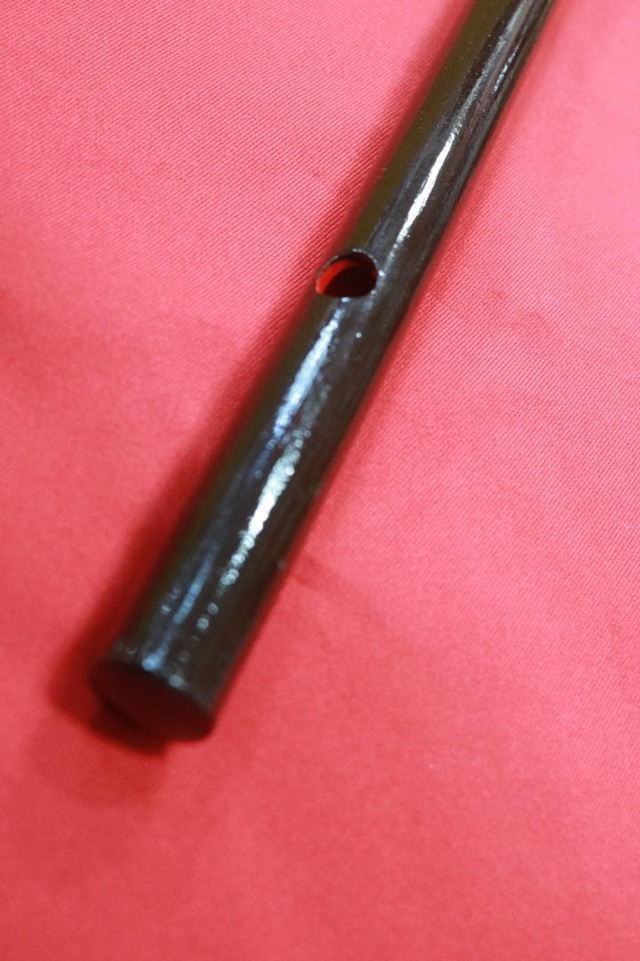 沖縄県産　琉球横笛　竹製（Ｂ調）音の高さになります。手工品　新品未使用