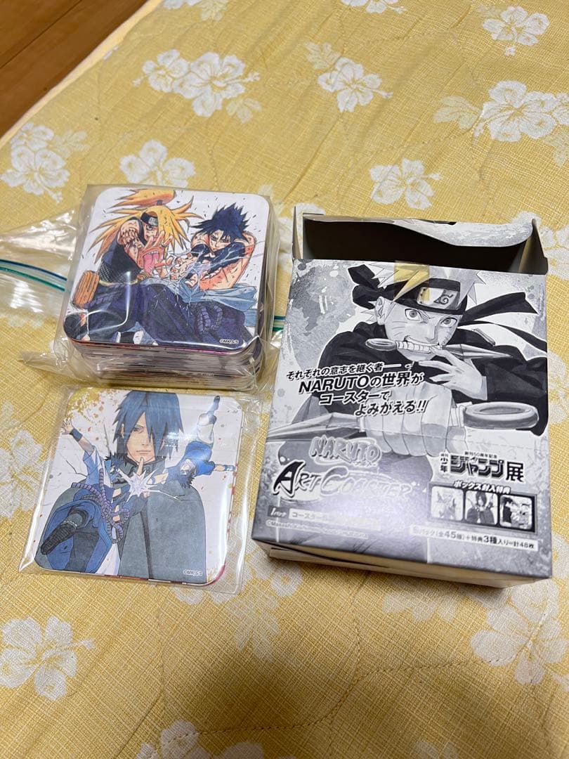 ジャンプ展 NARUTO アートコースター BOX