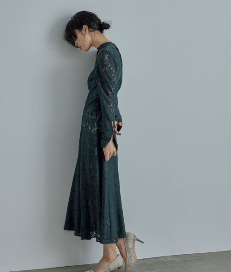 最終値下げ★kana レースバックオープンティアドロップドレス M オケージョン