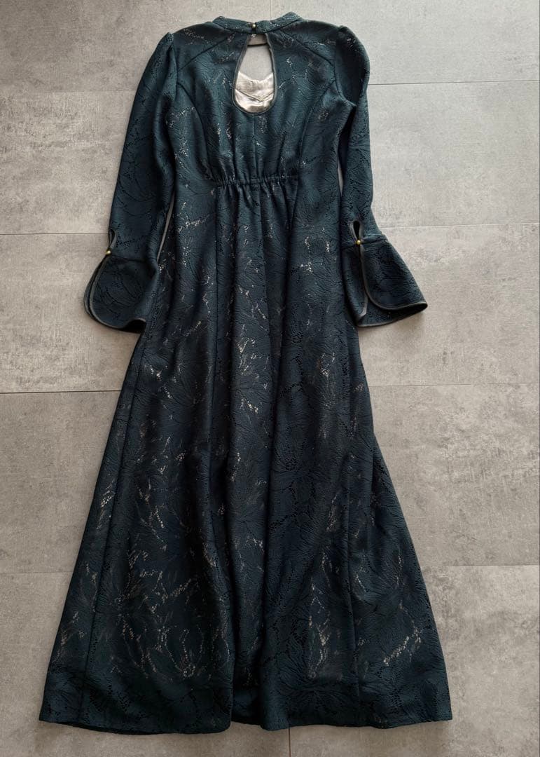 最終値下げ★kana レースバックオープンティアドロップドレス M オケージョン