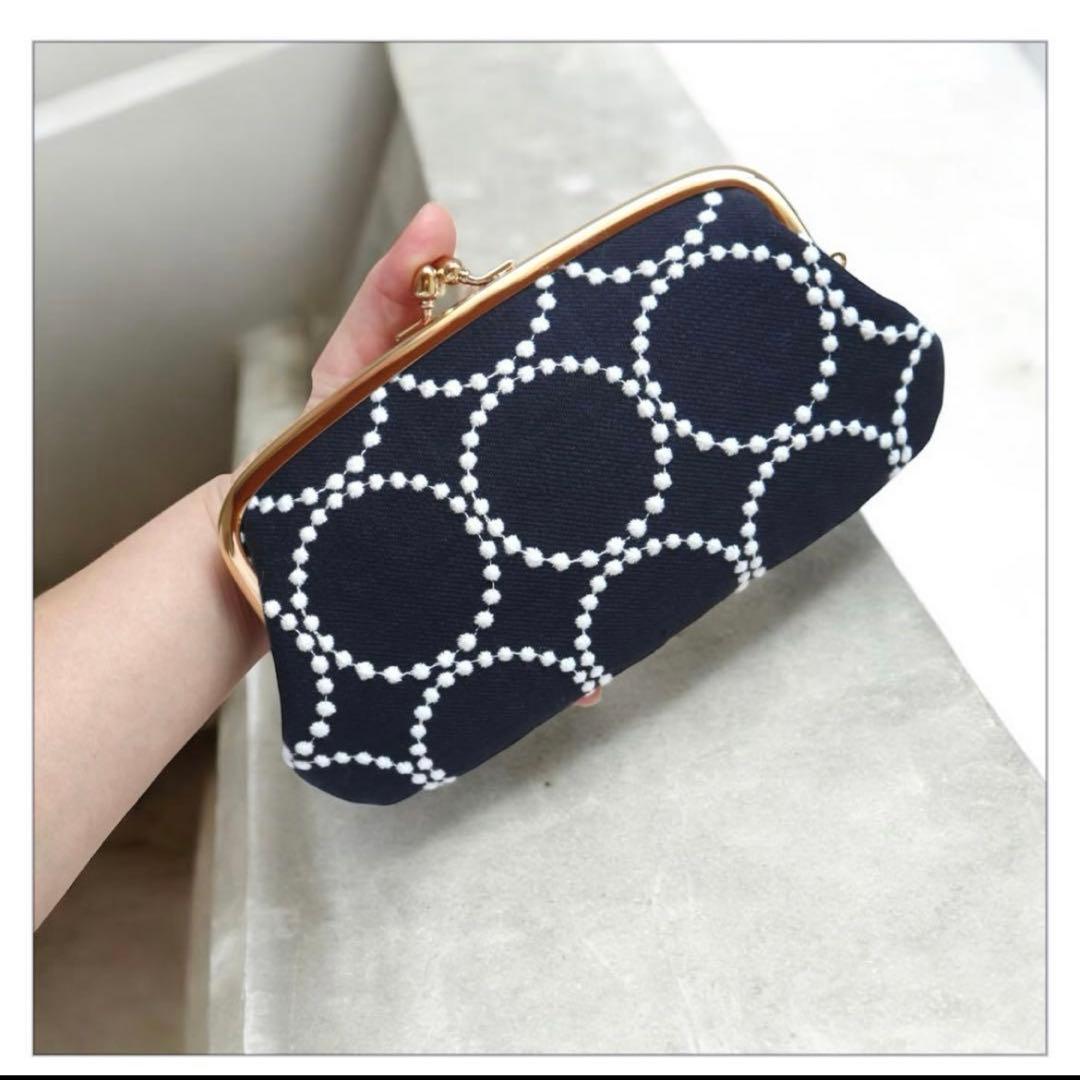 ミナペルホネン 親子がま口財布