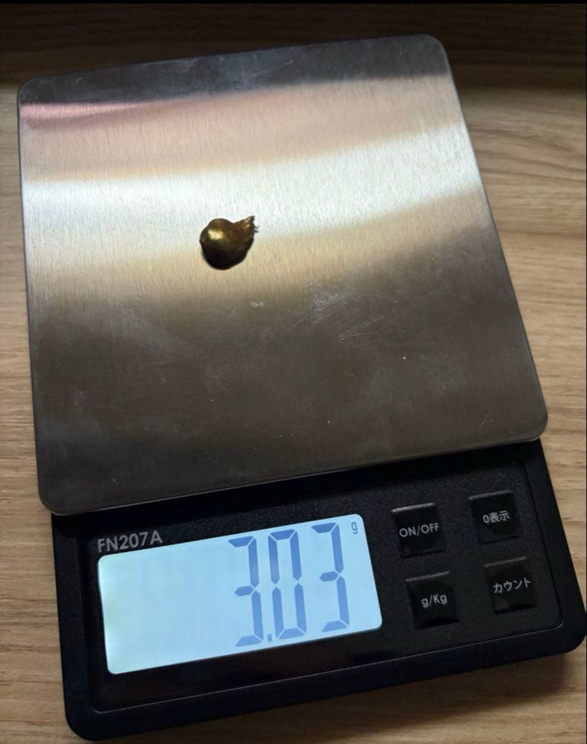 金3.03g