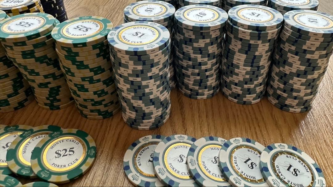 【E】　ポーカーチップセット カジノチップ