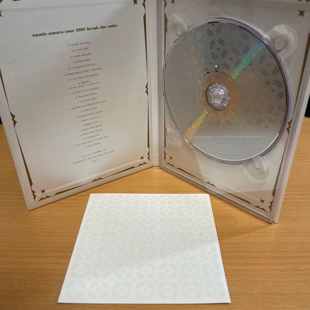 DVD 安室奈美恵 tour 2001 break the rules FC限定
