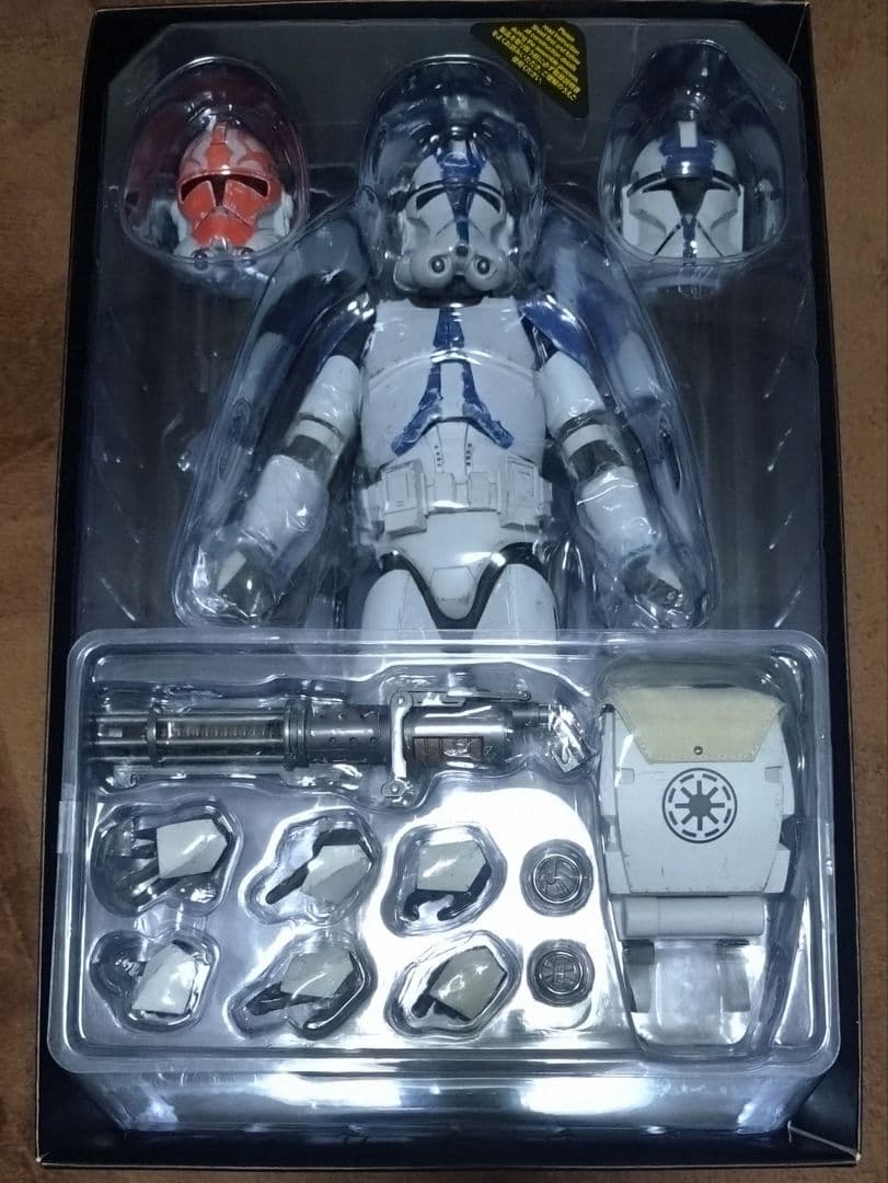 ホットトイズ　スターウォーズ　クローントルーパー　501大隊 デラックス