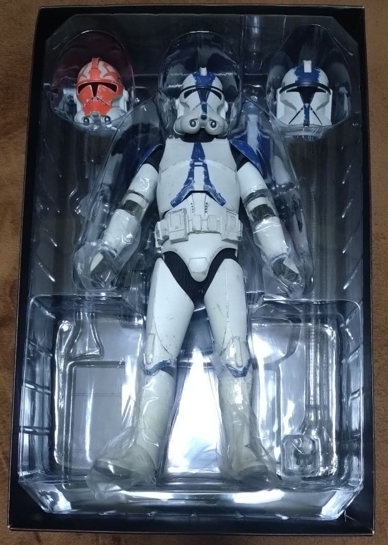 ホットトイズ　スターウォーズ　クローントルーパー　501大隊 デラックス