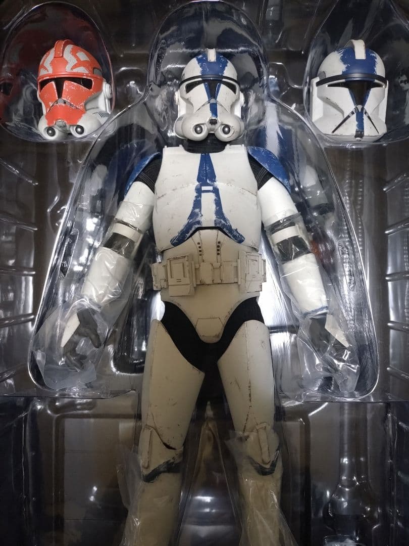 ホットトイズ　スターウォーズ　クローントルーパー　501大隊 デラックス