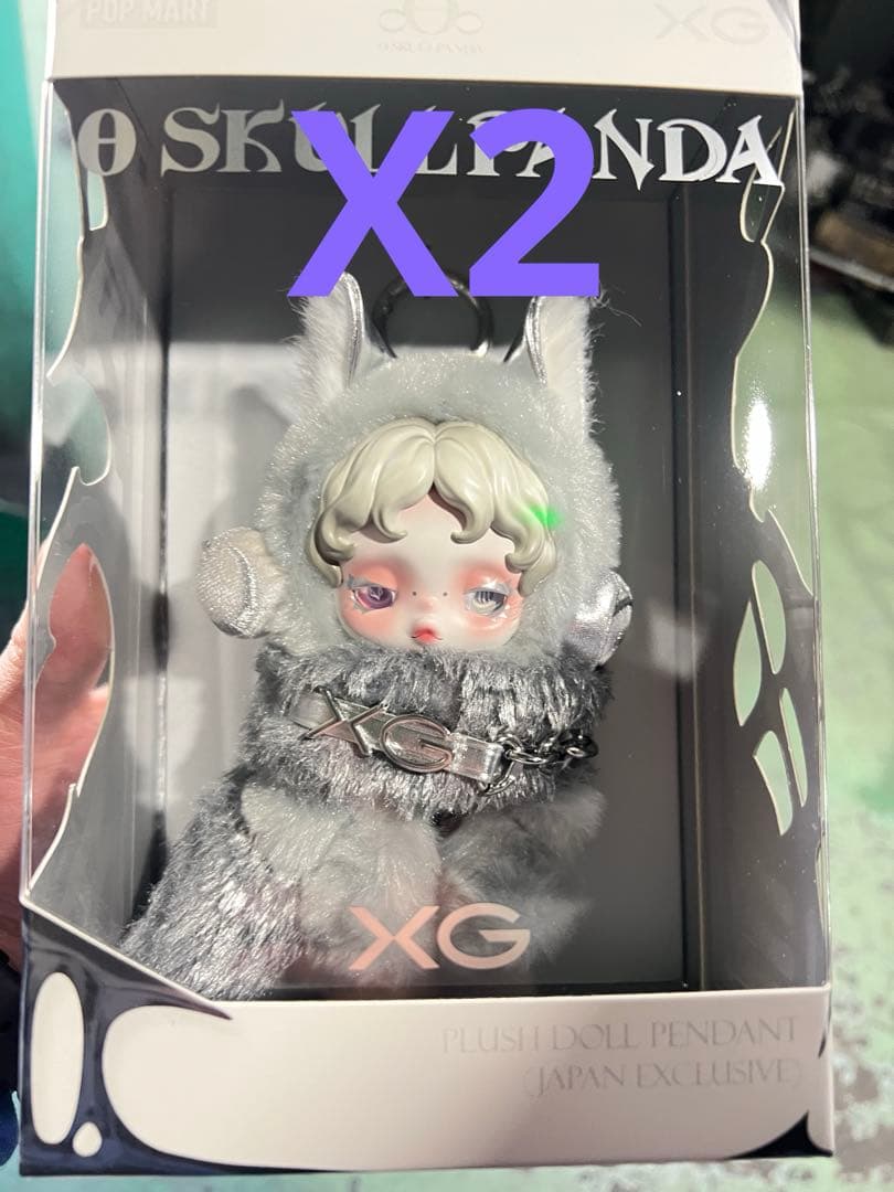 日本限定 SKULLPANDA XG コラボ スカルパンダ 2つ