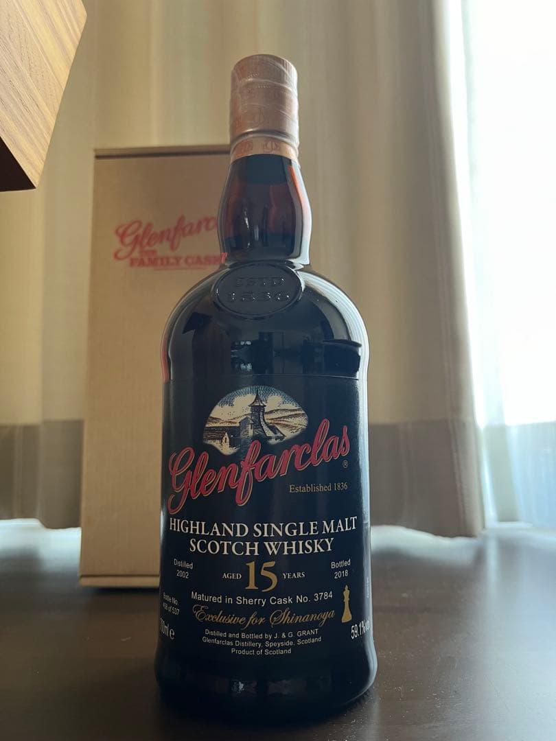 Glenfarclas family casks 15年 信濃屋