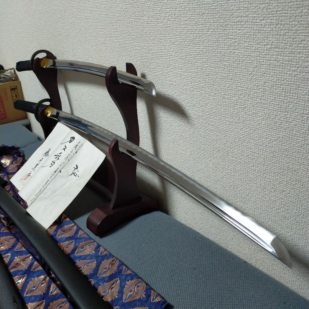 居合刀　模造刀　武蔵拵　藤原兼房 宮本武蔵　日本刀　刀剣　鉄鍔　刀袋