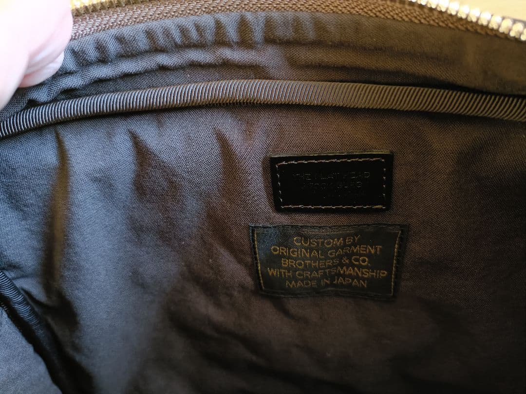 新品未使用 OG BROS オージーブロス　オリジナルガーメント　OG-6 馬革