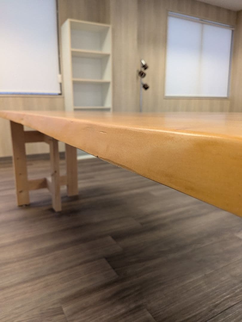 tskzさま専用　一枚板 無垢 ダイニングテーブル DIY 天然木 ベンチ 3m