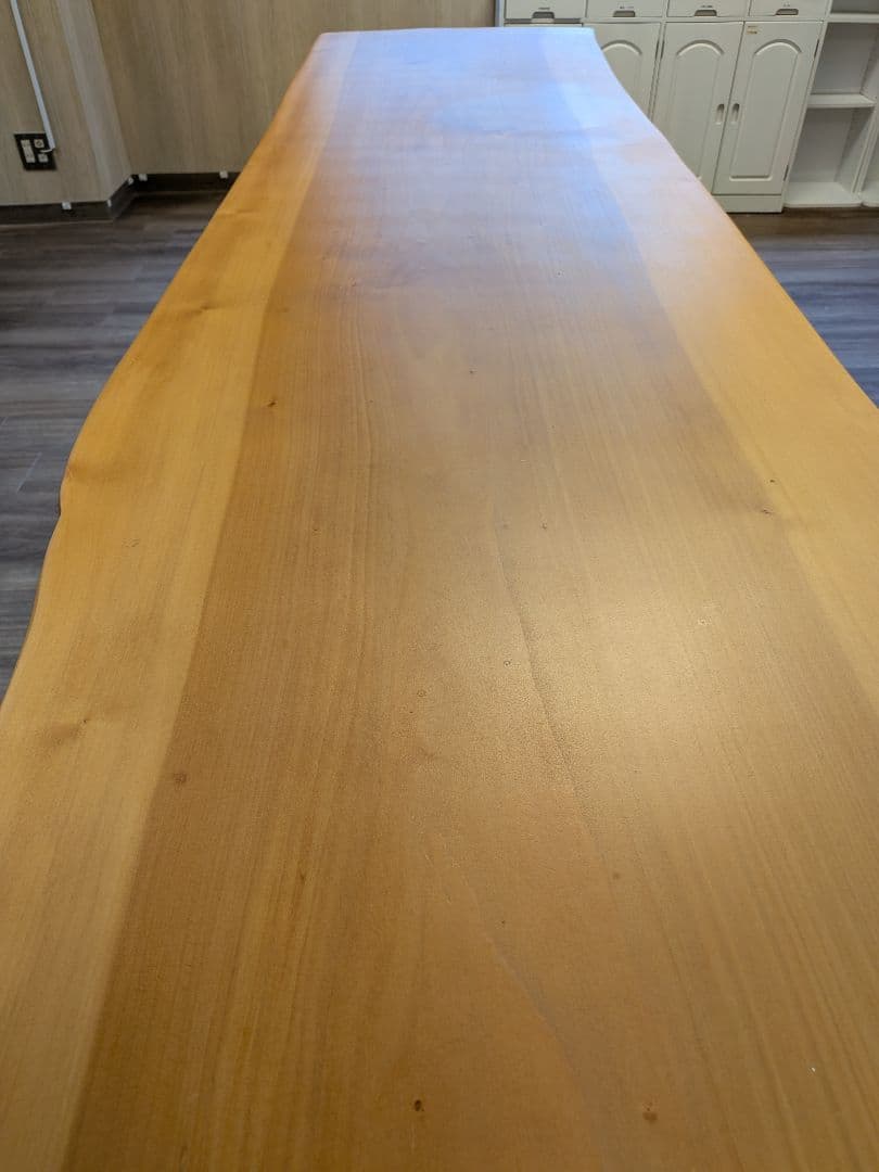 tskzさま専用　一枚板 無垢 ダイニングテーブル DIY 天然木 ベンチ 3m