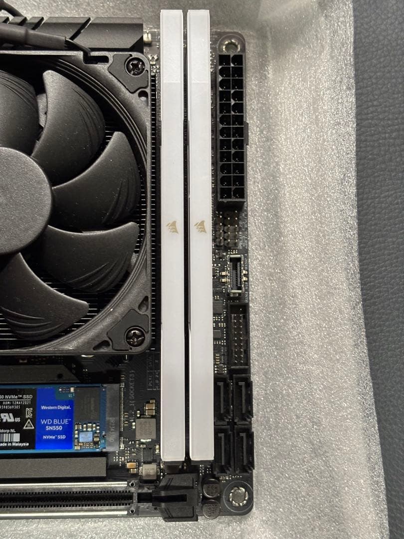 B760-I WIFI Core i3-13100 32GB 500GB セット