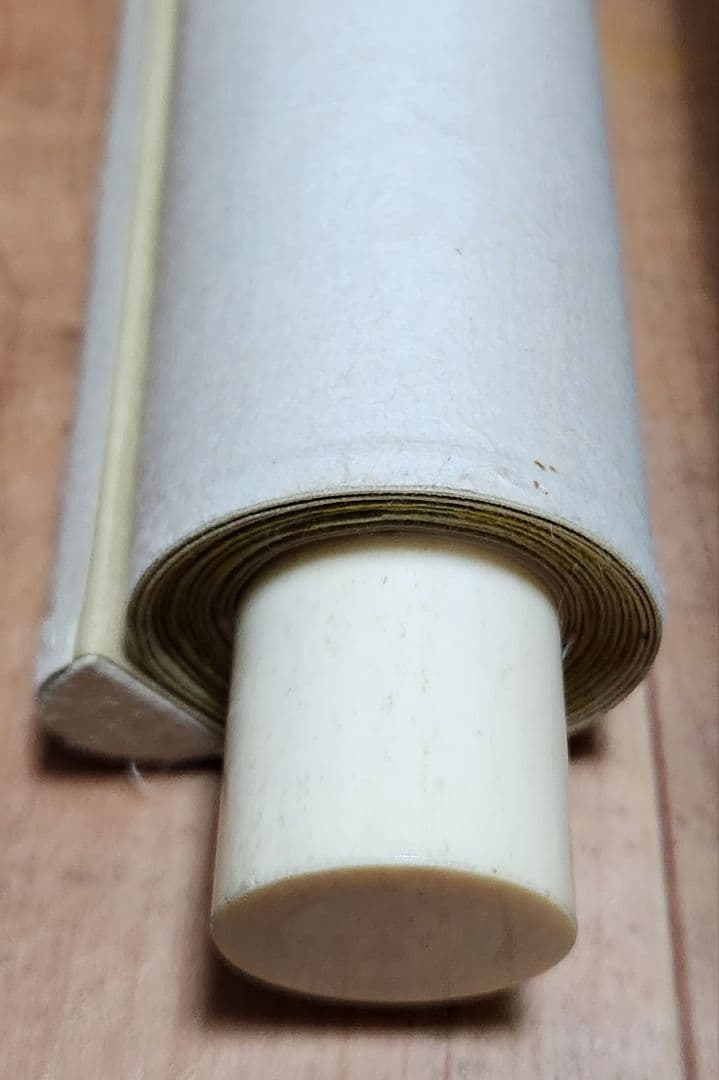 【朝顔に半月図】黒田古郷 2612 アサガオと月夜 掛け軸　肉筆